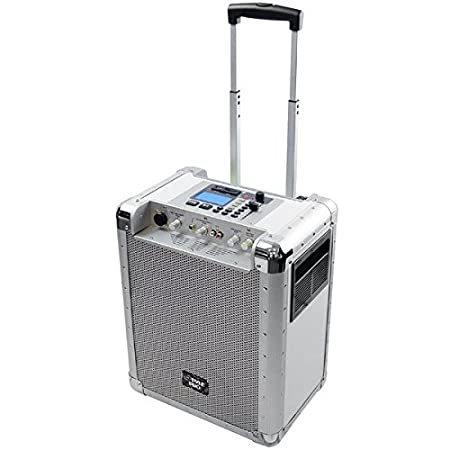 かわいい！ speaker Loud PA Wireless Portable Outdoor Watt 400 White Pyle 送料無料 System R with マンドリン