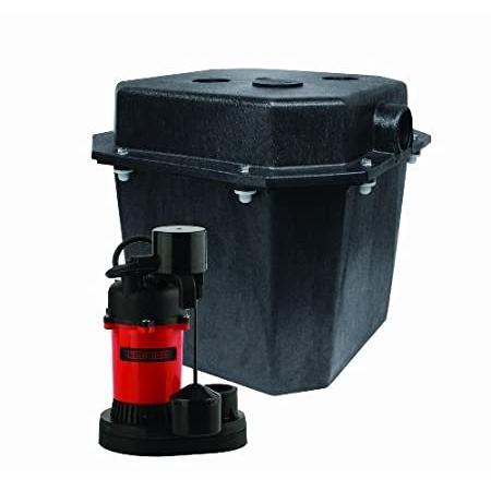 送料無料 Red Lion RL-SPS33 HP Sump Pump Water Removal System with Vertical Float
