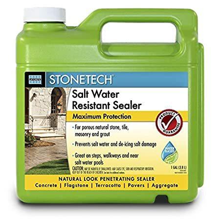 送料無料 StoneTech Salt Water Resistant Sealer for Natural Stone  Masonry、1-gallon