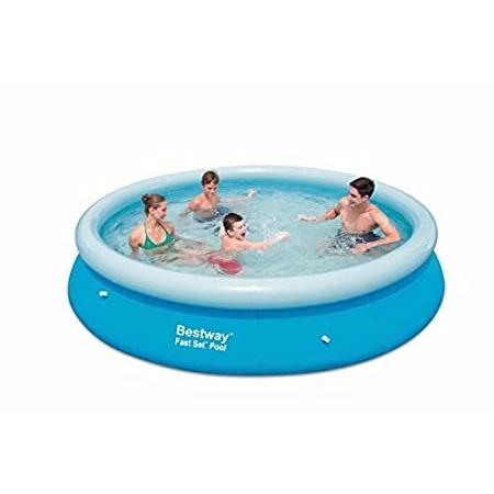 【初回限定お試し価格】送料無料 Bestway 12foot x 30inch Fast Set Inflatable Swimming Pool #57032