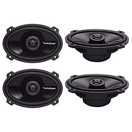 自動車 送料無料 4) ROCKFORD FOSGATE P1462 4x6