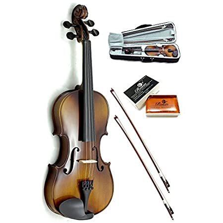 送料無料 Sky Guarantee Sound 10 Size Student Beginner Violin Fiddle Outfit Natural