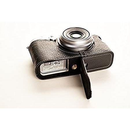 100 ％品質保証 専用 X100T FUJIFILM Original TP 送料無料 ブルタイプ (ブラック)(底面開閉) ボディケース 本革 カメラケース