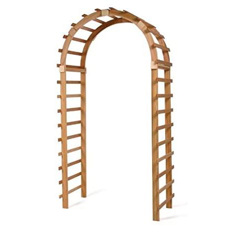 送料無料 Cedar Trellis Garden Arbor