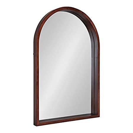 Kate and Laurel Hutton Arch Mirror, 24x36, Brown 141［並行輸入］