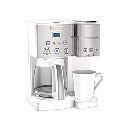 送料無料Cuisinart SS-15W Maker Coffee Center 12-Cup Coffeemaker and Single-Serve Br