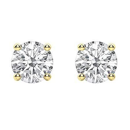 Dazzlingrock Collection 1.00 Carat (ctw) Round Moissanite Ladies
