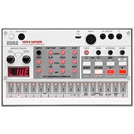 新製品 送料無料 Korg デジタル サンプラー Volca Sample2 シンセサイザー 電池駆動 スピーカー内蔵 ヘッドフォン使用可 どこでも使えるコンパクトサイ 保証付き Kurseongcollege21pg Nextgensoftware Co In