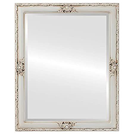 Rectangle　Beveled　Wall　Mirror　Antique　Home　Wh　Decor　for　Style　Jefferson