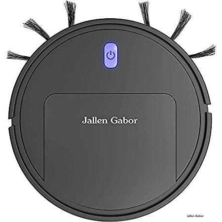 日本製 送料無料 Jallen Gabor ロボット掃除機 強力吸引 静音 極薄ロボット掃除機 ハードフロアのカーペットを掃除することができます 髪や雑貨をきれいにする ロボット掃除機