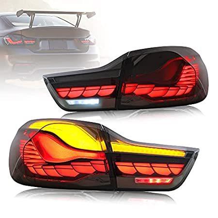 VLAND OLED 4 Series Smoked Taillights W/ Sequential Turn Signal Compatible