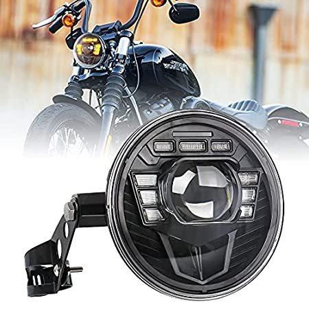 MOVOTOR Universal Motorcycle Headlight 7 inch Led&