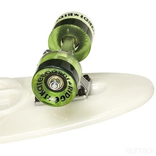 リッジスケートボード男女共用ダークニッケルクルーザーグロー/クリアブルー27インチ リッジスケートボード男女共用ダークニッケルクルーザーグロー/クリアブルー27インチ