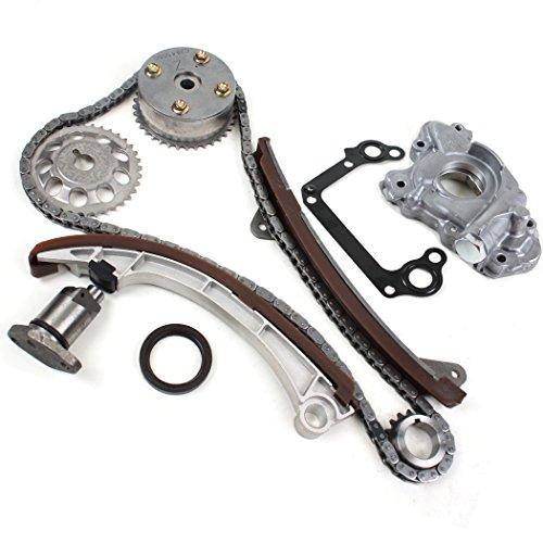 VVTiエンジン1 ZZFE 1 ZZFE対応CNS VVTiアジャスターカムギアアクチュエータタイミングチェーンキット&オイルポンプ