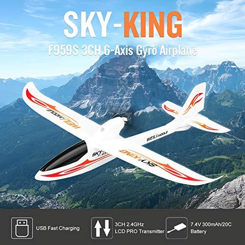 GoolRC Wltoys F 959スカイキング2.4 G 3 CHラジコンRC飛行機RTF-Red GoolRC Wltoys 959スカイキング2 CHラジコンRC飛行機RTF Red