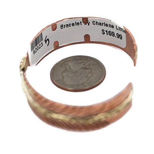 【〜6/6まで出品】 本格手づくりナバホブラスネイティブアメリカン純銅ブレスレット 【ZYX8435442838】(30237円)