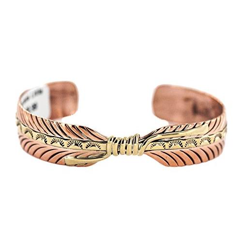 「超メルカリ市」 本格手づくりナバホブラスネイティブアメリカン純銅ブレスレット 【YWU8604221556】(30842円)