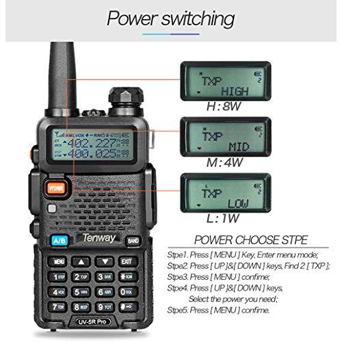 Tenway　UV-5　R　Dual　Two　Band　Pro　Wayラジオ