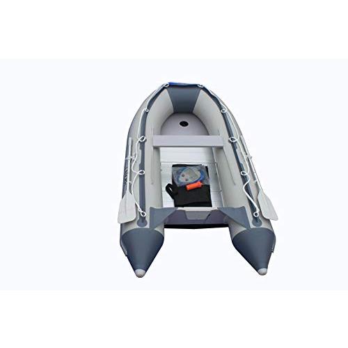 【新品未開封】 8.9フィートのインフレータブルボートいかだディンギーポンツーン船アルミニウム床赤 【TMF3173669442】(113761円)