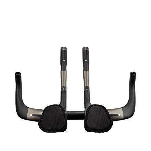 ほぼ未使用 ライザーハンドルバーバイクTTハンドルバーAero Barsトライアスロンタイムトライアルサイクリング31.8 mm自転車用バイクレストハンドルバー滑りにくい自転車 【PET1019844936】(36557円)