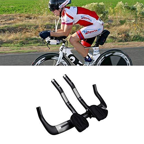【訳あり品】 ライザーハンドルバーバイクTTハンドルバーAero Barsトライアスロンタイムトライアルサイクリング31.8 mm自転車用バイクレストハンドルバー滑りにくい自転車 【OC7954660798】(28514円)