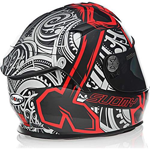 数量限定 Suomy SRスポーツクロスボーン赤ヘルメットMサイズ 【JSB2905199851】(104139円)