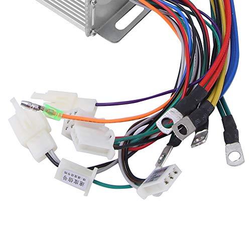 1000 W-1200 W電動ブラシレス電動スクーターコントローラー、ユニバーサルコントローラー24チューブ電動バイクコントローラー、電動自転車用軽量Eバイク W電動ブラシレス電動スクーターコントローラー ユニバーサルコントローラー24チューブ電動バイクコントローラー 電動自転車用軽量Eバイク