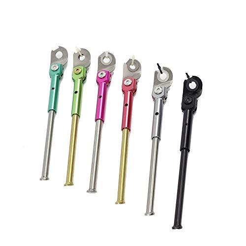 【推し】 Zrongチタン製キックスタンドBrompton Fnhon折りたたみ自転車用パーキングサイドキックスタンド自転車部品軽量88 g (カラー:レッドイエロー) 【OCQ7889027220】(28279円)