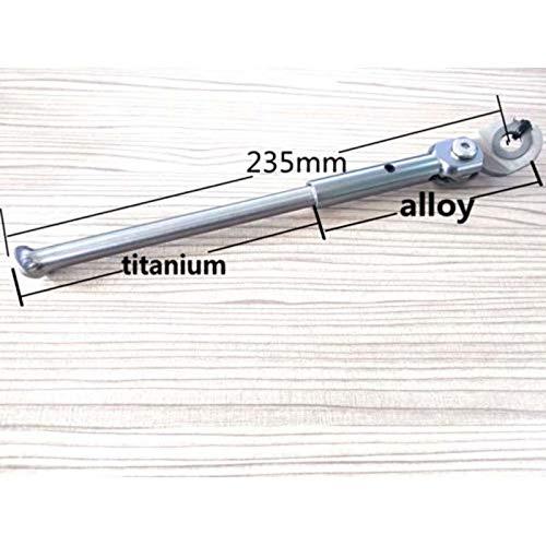 【推し】 Zrongチタン製キックスタンドBrompton Fnhon折りたたみ自転車用パーキングサイドキックスタンド自転車部品軽量88 g (カラー:レッドイエロー) 【OCQ7889027220】(28279円)