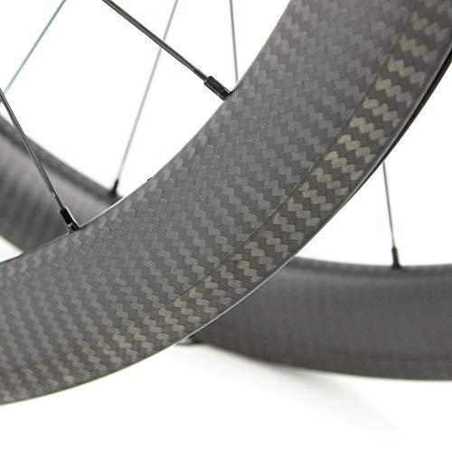 《送料込》 ELITEWHEELS 700 cロードバイク用カーボンホイールセットクリンチャー:Novatec A 271/F 372 SBハブ55 mm奥行28 mmクリンチャー用カーボンロードバイク用ホイ 【NAN2848824777】(102119円)