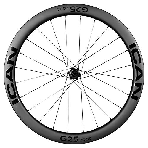 USED 700 C G 25カーボングラベルバイク車輪セット25 mm内径24/24穴センターロック10/11しまん0フリーハブ 【GM3881995848】(139157円)