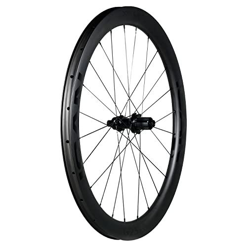 USED 700 C G 25カーボングラベルバイク車輪セット25 mm内径24/24穴センターロック10/11しまん0フリーハブ 【GM3881995848】(139157円)