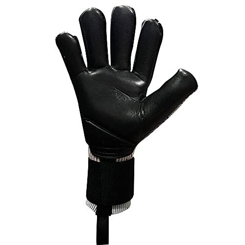 プロGKグローブ3.5 mmラテックス製エリートGKグローブ最大グリップ大人ユースサイズ8|9|10 (グレー、8) プロGKグローブ3 mmラテックス製エリートGKグローブ最大グリップ大人ユースサイズ8|9|10 グレー