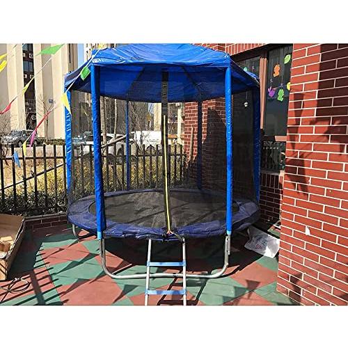 ✨美品✨ トランポリン日除けカバー、トランポリン天蓋サポートフレーム付、6/8/10/12/14/16フィートトランポリン付属品、屋外フィットネス用バックヤードトランポリ 【QGW1357855446】(48675円)