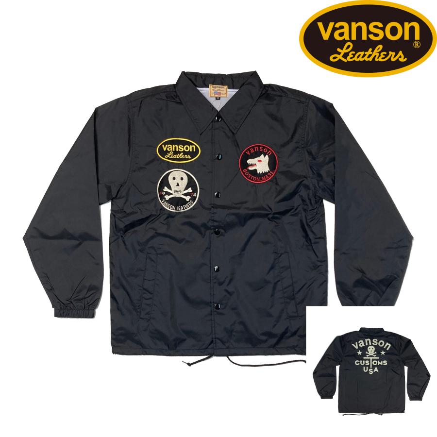 VANSON（バンソン） vanson CUSTOM USA コーチジャケット -885V354