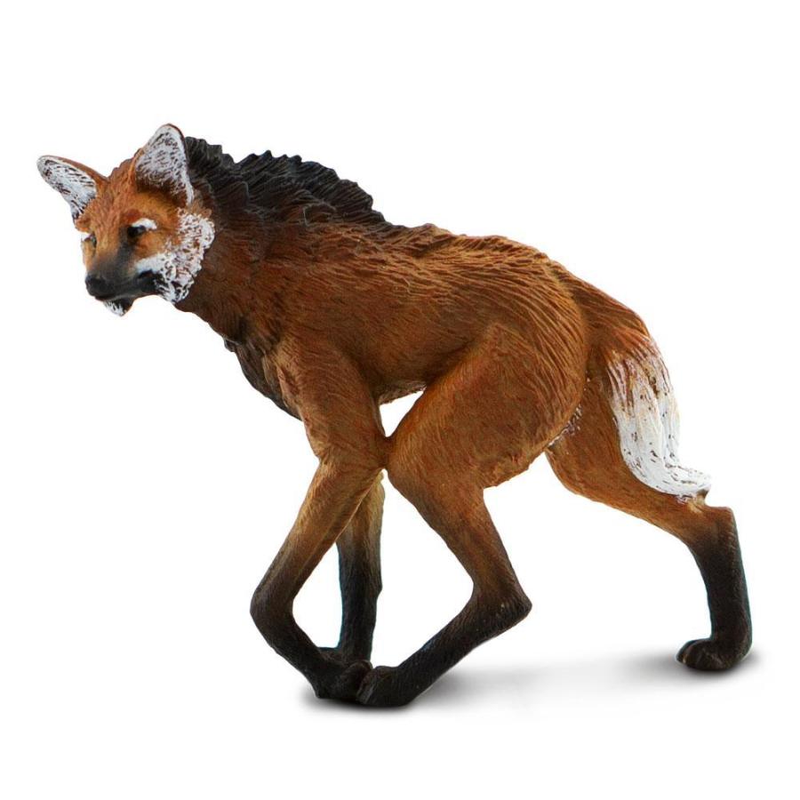 363円 激安特価品 サファリ タテガミオオカミ 動物 フィギュア