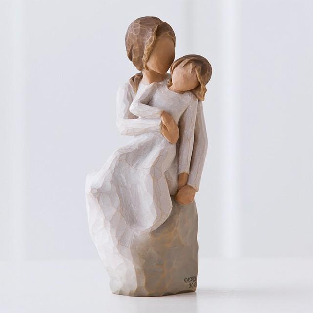 ウィローツリー　天使像　マザー ドーター　母と娘の深い絆　彫像　27270　【正規輸入品】｜navys