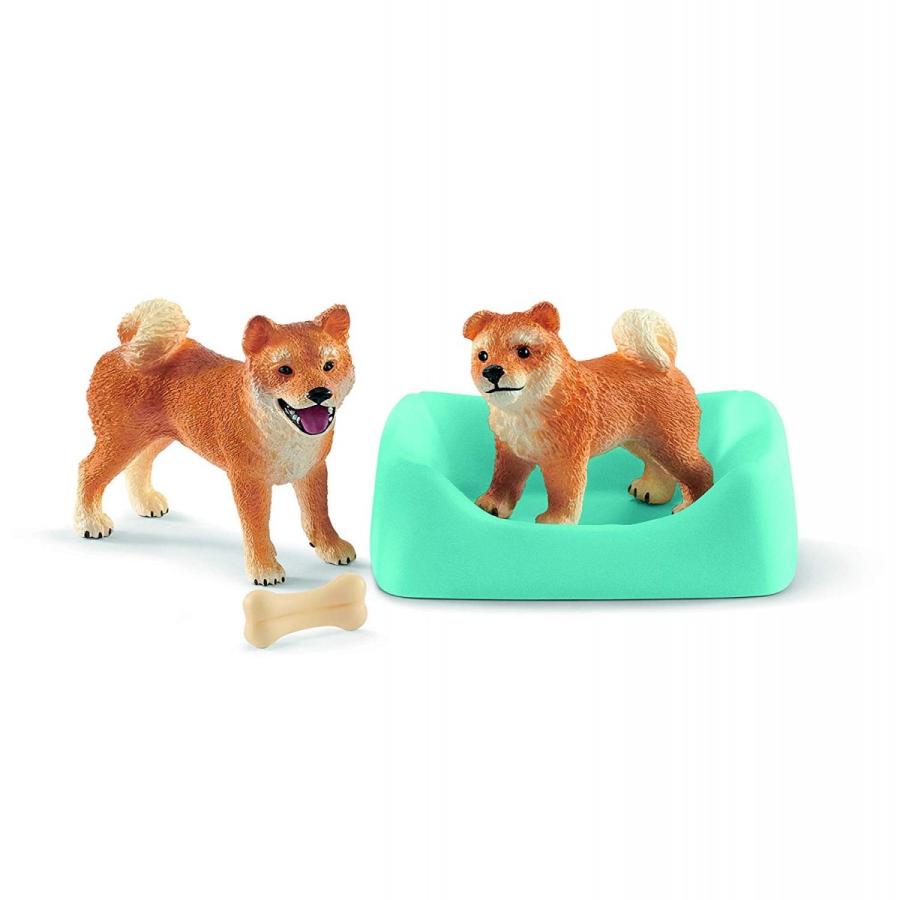 シュライヒ 柴犬 の親子 動物 フィギュア サファリフィギュア専門店 Navys 通販 Yahoo ショッピング