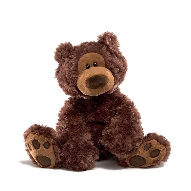 GUND テディベア ぬいぐるみ フィルビン チョコベア : サファリ