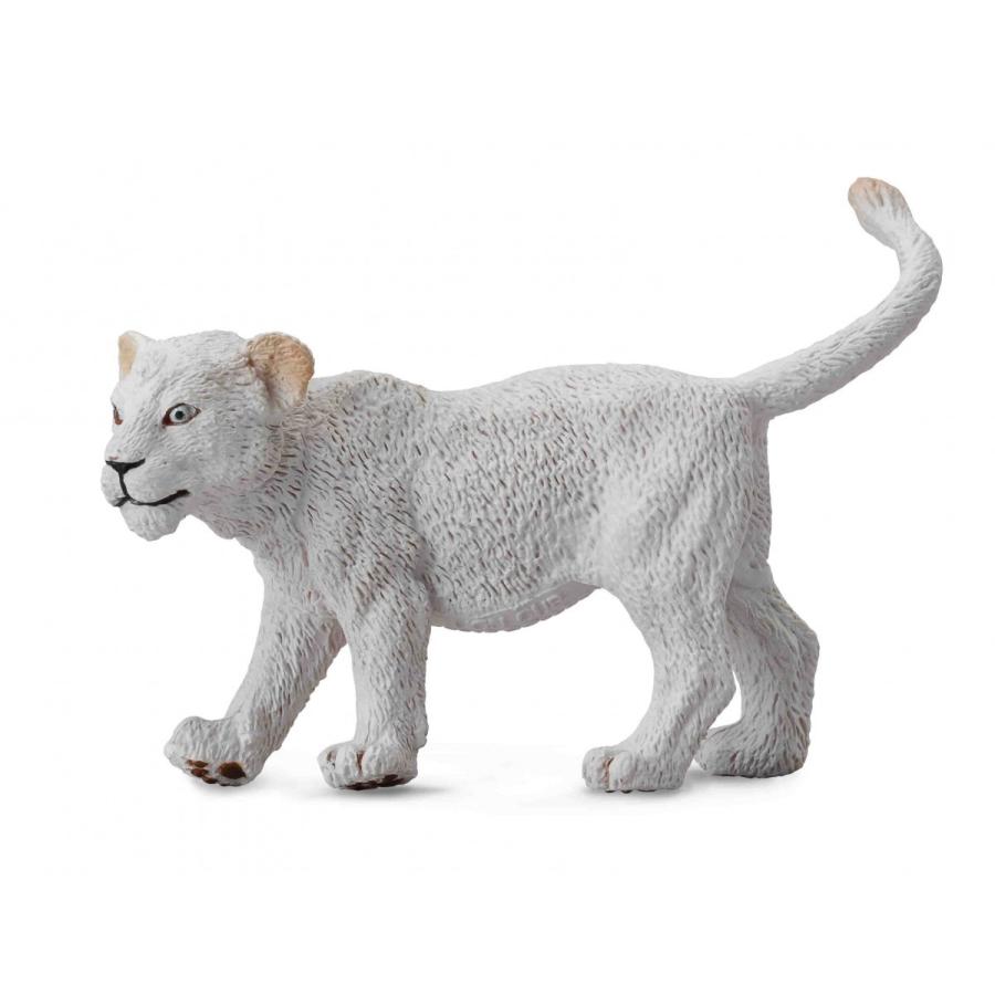 コレクタ 超高品質で人気の ホワイトライオン 堅実な究極の 仔 フィギュア 88551 - Walking