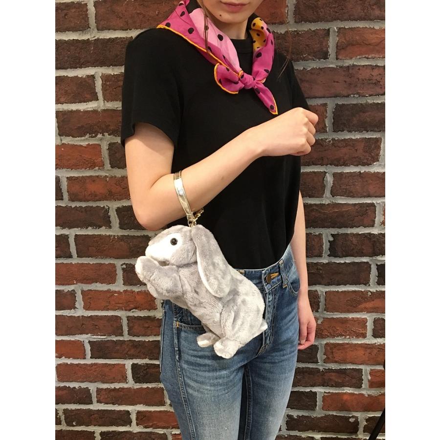 アニマルポーチ ウサギ ぬいぐるみ SQ074 : サファリフィギュア専門店
