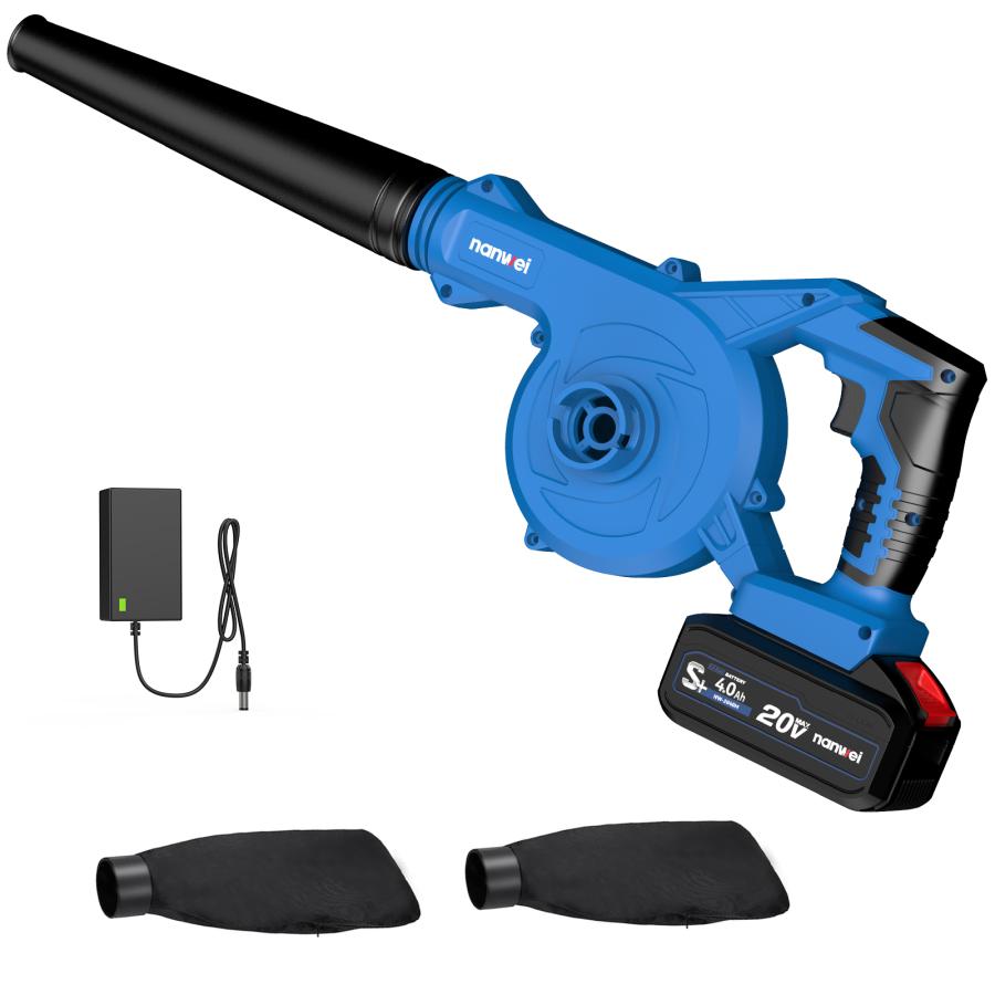 NANWEI ブロワー 充電式ブロワ マキタ18Vバッテリー対応 無段階風量