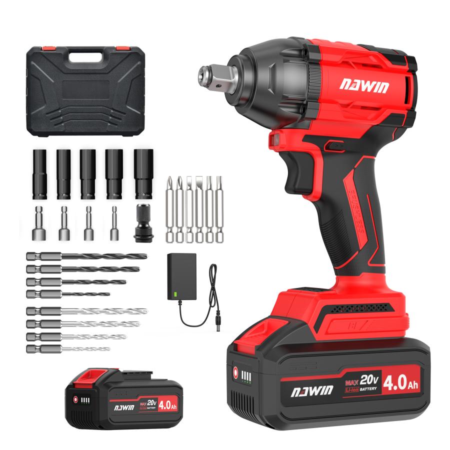 ナウィン 充電式インパクトレンチ 電動インパクトレンチ 最大トルク