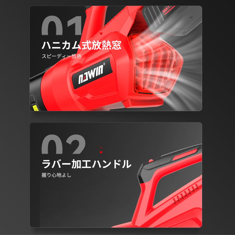 NAWIN ナウィン ブロワー 20V 充電式ブロワ Amazon.co.jp: ナウィン ブロワー 20V 充電式ブロワー 4.0Ah