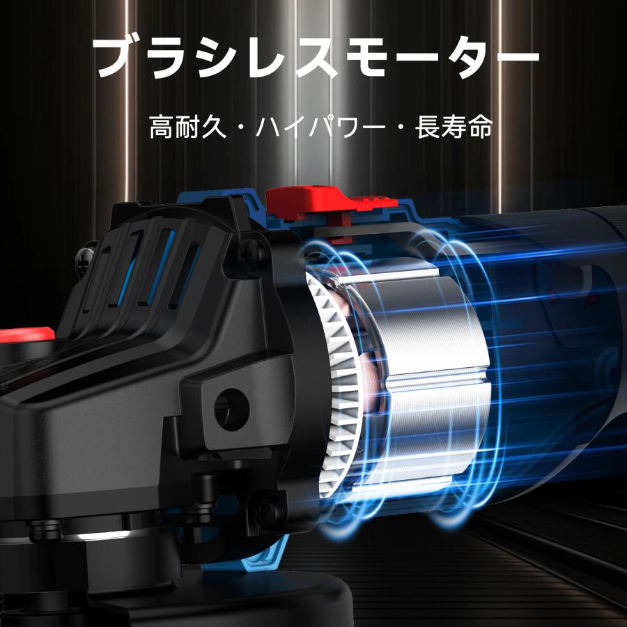 NANWEI 充電式ディスクグラインダー 【マキタ18Vバッテリー互換 NANWEI 充電式ディスクグラインダー 【マキタ18Vバッテリー互換