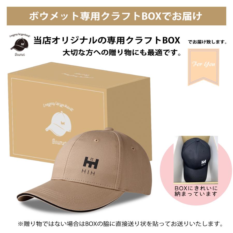 防災用保護帽 HIH ボウメット CAPメット キャップメット CAP型簡易ヘルメット 帽子型簡易ヘルメット 安全帽子 | HIH | 18