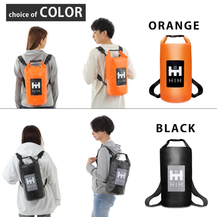 HIH IPX6防水バッグ 防災セット 1人用 防災グッズセット 非常用