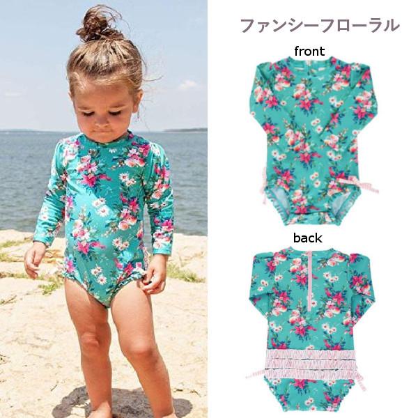 ラッフルバッツ 長袖ワンピース水着 ベビー水着 女の子 ラッシュガード 赤ちゃん Rufflebutts One Piece Rash Guard Ruf33 ベビー キッズ服 ナユタニコリ 通販 Yahoo ショッピング