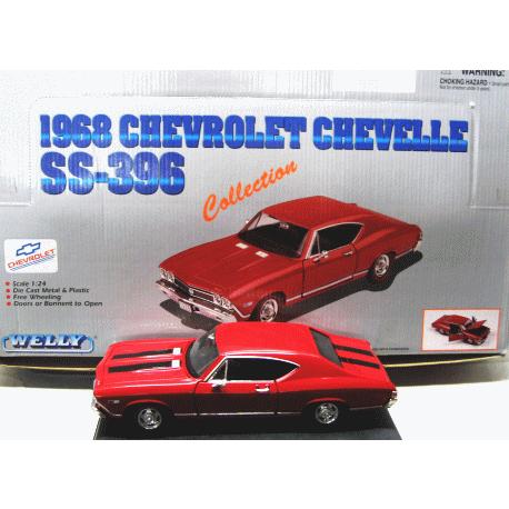 【1968】CHEVROLET CHEVELLE SS-396　RED シボレー 赤｜nazca