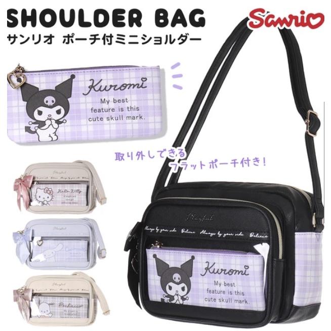 sanrio（サンリオ） バッグ ポーチ付き ショルダーバッグ クロミ